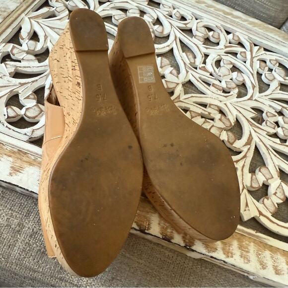 Coach Wedge Heel Platform Sandals Shoes Women's 7.5 - Picture 8 of 10